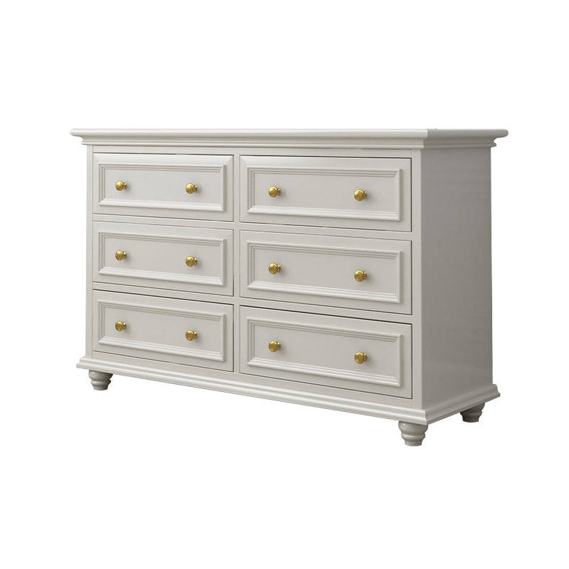 Solid Wood Storage Chest Dresser Classic Glam Chest with Drawers 6 Clearhalo 'Bedroom Furniture' 'Dressers & Chests' 'dressers_chests' 'furn' 'furn_dressers_chests' 'Furniture' 6533595