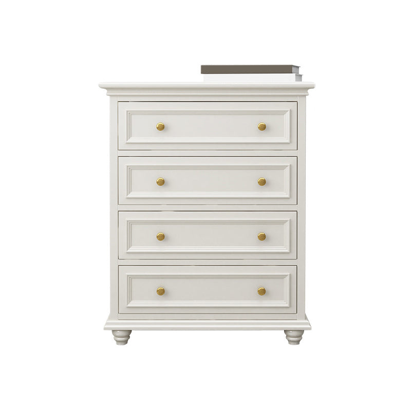 Solid Wood Storage Chest Dresser Classic Glam Chest with Drawers 31"L x 18"W x 39"H 4 Clearhalo 'Bedroom Furniture' 'Dressers & Chests' 'dressers_chests' 'furn' 'furn_dressers_chests' 'Furniture' 6533599