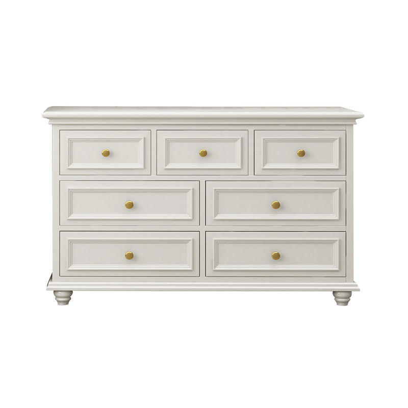Solid Wood Storage Chest Dresser Classic Glam Chest with Drawers 7 Clearhalo 'Bedroom Furniture' 'Dressers & Chests' 'dressers_chests' 'furn' 'furn_dressers_chests' 'Furniture' 6533600