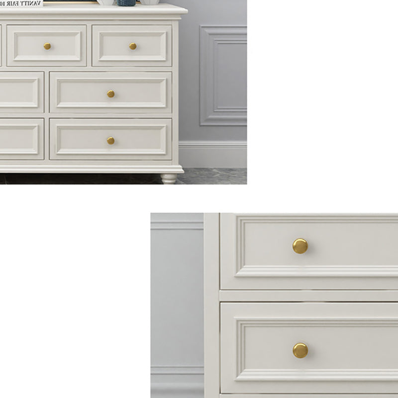 Solid Wood Storage Chest Dresser Classic Glam Chest with Drawers Clearhalo 'Bedroom Furniture' 'Dressers & Chests' 'dressers_chests' 'furn' 'furn_dressers_chests' 'Furniture' 6533602