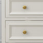 Solid Wood Storage Chest Dresser Classic Glam Chest with Drawers Clearhalo 'Bedroom Furniture' 'Dressers & Chests' 'dressers_chests' 'furn' 'furn_dressers_chests' 'Furniture' 6533603