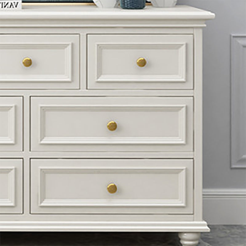 Solid Wood Storage Chest Dresser Classic Glam Chest with Drawers Clearhalo 'Bedroom Furniture' 'Dressers & Chests' 'dressers_chests' 'furn' 'furn_dressers_chests' 'Furniture' 6533604