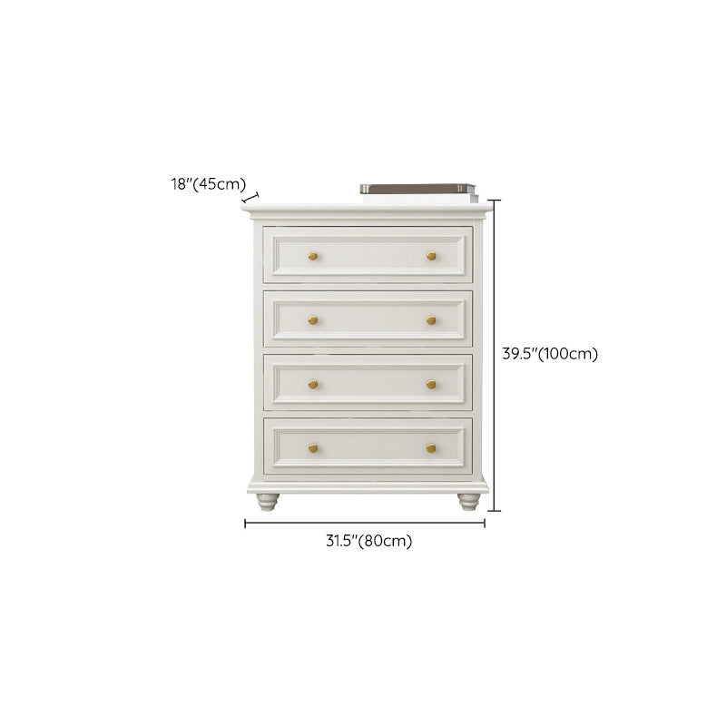 Solid Wood Storage Chest Dresser Classic Glam Chest with Drawers Clearhalo 'Bedroom Furniture' 'Dressers & Chests' 'dressers_chests' 'furn' 'furn_dressers_chests' 'Furniture' 6533608