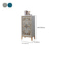 14,82 Zoll breite, moderne Aufbewahrungstruhe, Kommode, gefertigte Aufbewahrungstruhe aus Holz