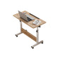 Wooden Writing Desk Folding T-Shape Office Desk for Home and Office
