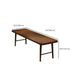 Contemporary Wooden Writing Desk Bedroom Office Desk in Brown Clearhalo 'furn' 'furn_office_desk' 'Furniture' 'Office Desks' 'Office Furniture' 'office_desk' 6534307