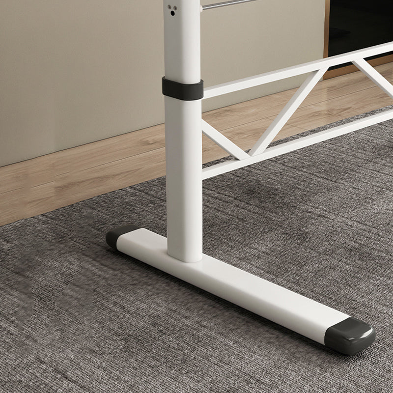 Modern Office Desk Manufactured Wood Adjustable Height Writing Desk Clearhalo 'furn' 'furn_office_desk' 'Furniture' 'Office Desks' 'Office Furniture' 'office_desk' 6534338