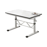 Modern Office Desk Manufactured Wood Adjustable Height Writing Desk Clearhalo 'furn' 'furn_office_desk' 'Furniture' 'Office Desks' 'Office Furniture' 'office_desk' 6534340