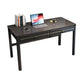 Modern Solid Wood Office Desk 2-drawer 29.53" Tall Writing Desk Clearhalo 'furn' 'furn_office_desk' 'Furniture' 'Office Desks' 'Office Furniture' 'office_desk' 6534482