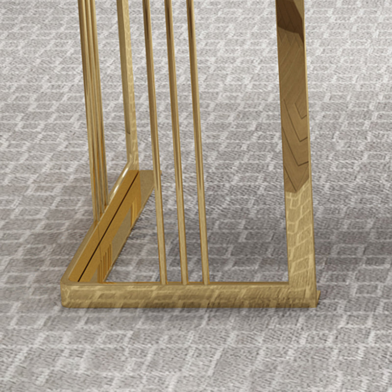 Bureau d'écriture en bois contemporain Bureau de chambre à coucher avec des jambes en métal