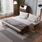 Pillow Top Arm Sleeper Scandinavian Styled Sleeper Sofa Bed in Gray