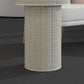 Contemporary Round Cocktail Table Single Slate Coffee Cocktail Table Clearhalo 'Coffee & Accent Tables' 'Coffee Tables' 'coffee_tables' 'furn' 'furn_coffee_tables' 'Furniture' 'Living Room Furniture' 6535288