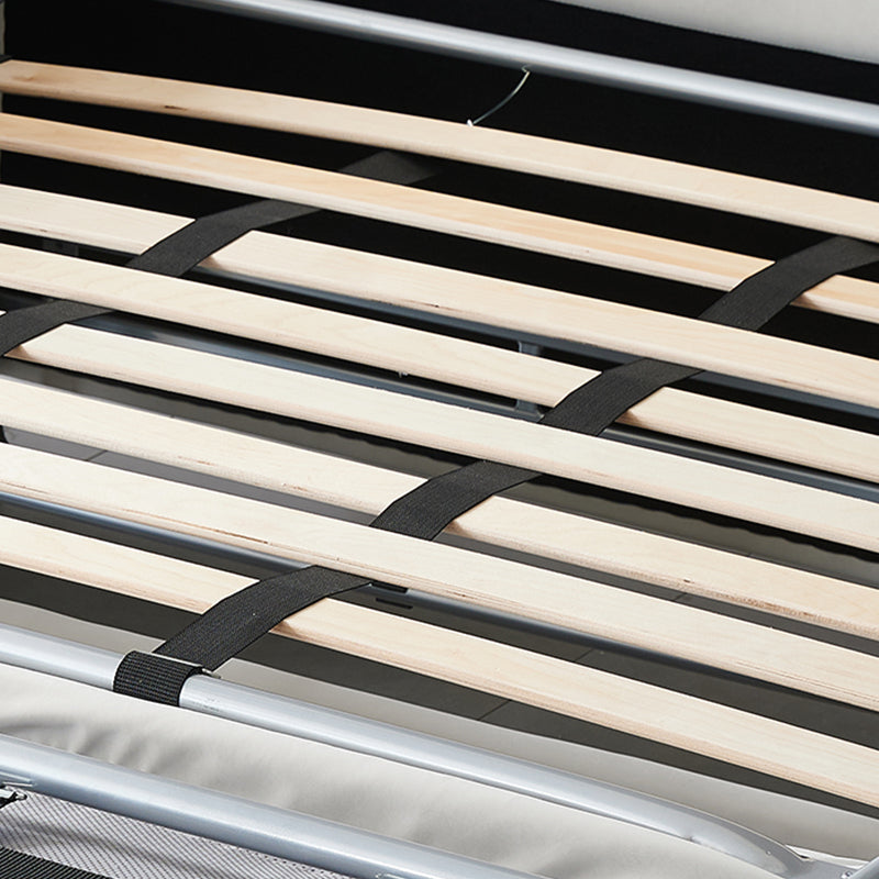 Scandinavian Stain-resistant Sofa Bed Faux Leather Sleeper Sofa