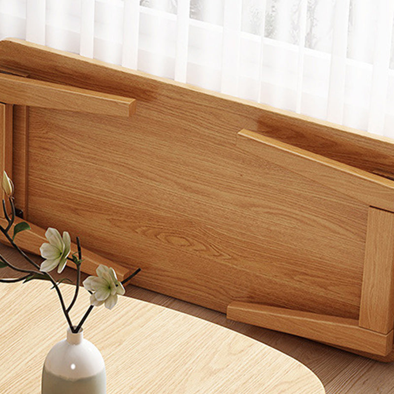 Contemporary Coffee Table Folding Wooden Coffee Cocktail Table