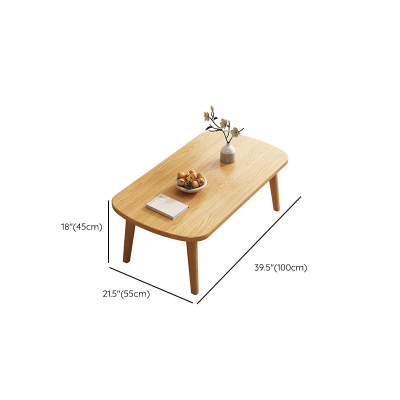 Contemporary Coffee Table Folding Wooden Coffee Cocktail Table