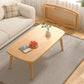 16"H Contemporary Coffee Table Folding Wooden Coffee Cocktail Table Clearhalo 'Coffee & Accent Tables' 'Coffee Tables' 'coffee_tables' 'furn' 'furn_coffee_tables' 'Furniture' 'Living Room Furniture' 6535490