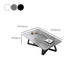 18"H Contemporary Coffee Table Stone Rectangle Cocktail Table Clearhalo 'Coffee & Accent Tables' 'Coffee Tables' 'coffee_tables' 'furn' 'furn_coffee_tables' 'Furniture' 'Living Room Furniture' 6535524