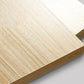 Mesa de centro contemporánea de 19" de alto, mesa de cóctel de madera con almacenamiento