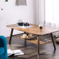 Contemporary Coffee Table 4 Legs Wooden Cocktail Table with Storage Clearhalo 'Coffee & Accent Tables' 'Coffee Tables' 'coffee_tables' 'furn' 'furn_coffee_tables' 'Furniture' 'Living Room Furniture' 6535690