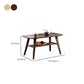 Contemporary Coffee Table 4 Legs Wooden Cocktail Table with Storage Clearhalo 'Coffee & Accent Tables' 'Coffee Tables' 'coffee_tables' 'furn' 'furn_coffee_tables' 'Furniture' 'Living Room Furniture' 6535691