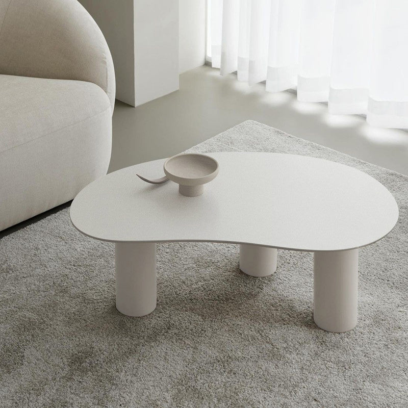 Wooden Geometric Contemporary Coffee Table 3 Legs Coffee Table Clearhalo 'Coffee & Accent Tables' 'Coffee Tables' 'coffee_tables' 'furn' 'furn_coffee_tables' 'Furniture' 'Living Room Furniture' 6535695