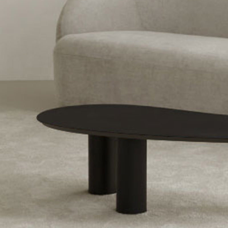 Wooden Geometric Contemporary Coffee Table 3 Legs Coffee Table Clearhalo 'Coffee & Accent Tables' 'Coffee Tables' 'coffee_tables' 'furn' 'furn_coffee_tables' 'Furniture' 'Living Room Furniture' 6535704