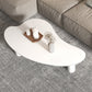 Stone Geometric Contemporary Coffee Table 3 Legs Coffee Table Clearhalo 'Coffee & Accent Tables' 'Coffee Tables' 'coffee_tables' 'furn' 'furn_coffee_tables' 'Furniture' 'Living Room Furniture' 6535726