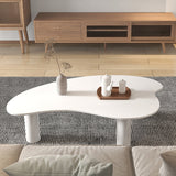 Stone Geometric Contemporary Coffee Table 3 Legs Coffee Table Clearhalo 'Coffee & Accent Tables' 'Coffee Tables' 'coffee_tables' 'furn' 'furn_coffee_tables' 'Furniture' 'Living Room Furniture' 6535729
