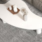 Stone Geometric Contemporary Coffee Table 3 Legs Coffee Table Clearhalo 'Coffee & Accent Tables' 'Coffee Tables' 'coffee_tables' 'furn' 'furn_coffee_tables' 'Furniture' 'Living Room Furniture' 6535737