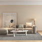 Stone Geometric Contemporary Coffee Table 3 Legs Coffee Table Clearhalo 'Coffee & Accent Tables' 'Coffee Tables' 'coffee_tables' 'furn' 'furn_coffee_tables' 'Furniture' 'Living Room Furniture' 6535739