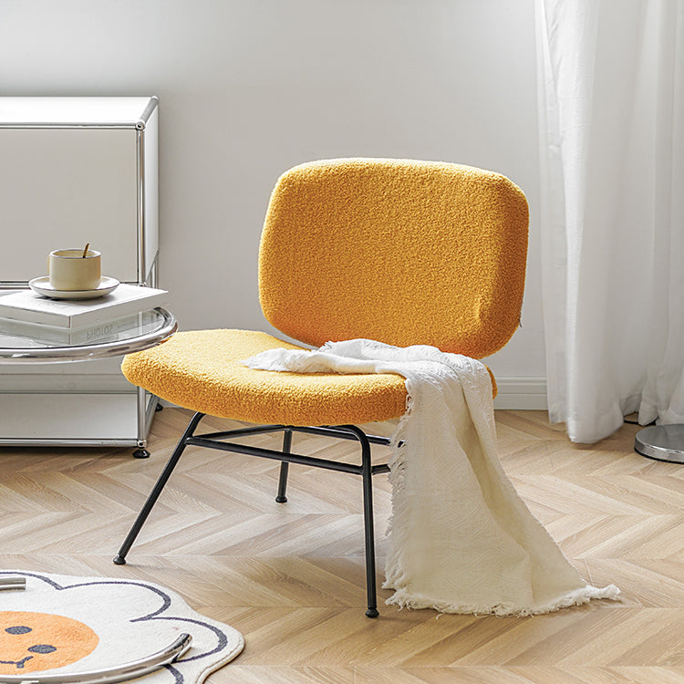 Armless Fixed Back Lounge Chair Modern Slipper Accent Chair for Living Room Clearhalo 'Accent Chairs' 'accent_chairs' 'Chairs & Seating' 'furn' 'furn_accent_chairs' 'Furniture' 'Living Room Furniture' 6535859