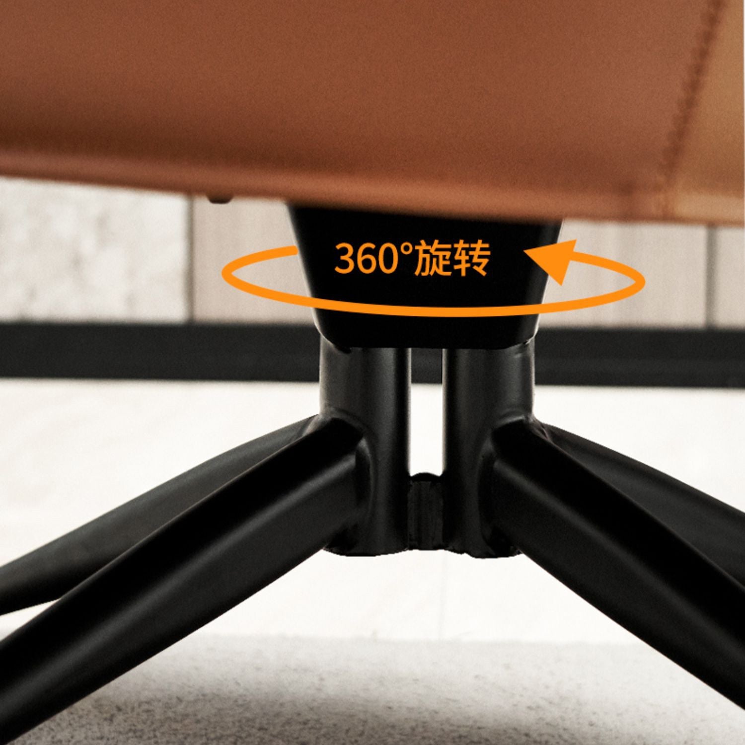 Modern Barrel Accent Chair Spider Solid Color Barrel Chair for Living Room Clearhalo 'Accent Chairs' 'accent_chairs' 'Chairs & Seating' 'furn' 'furn_accent_chairs' 'Furniture' 'Living Room Furniture' 6535952