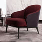 Mid-century Modern Accent Chair Solid Color Fixed Back Armchair Clearhalo 'Accent Chairs' 'accent_chairs' 'Chairs & Seating' 'furn' 'furn_accent_chairs' 'Furniture' 'Living Room Furniture' 6535973