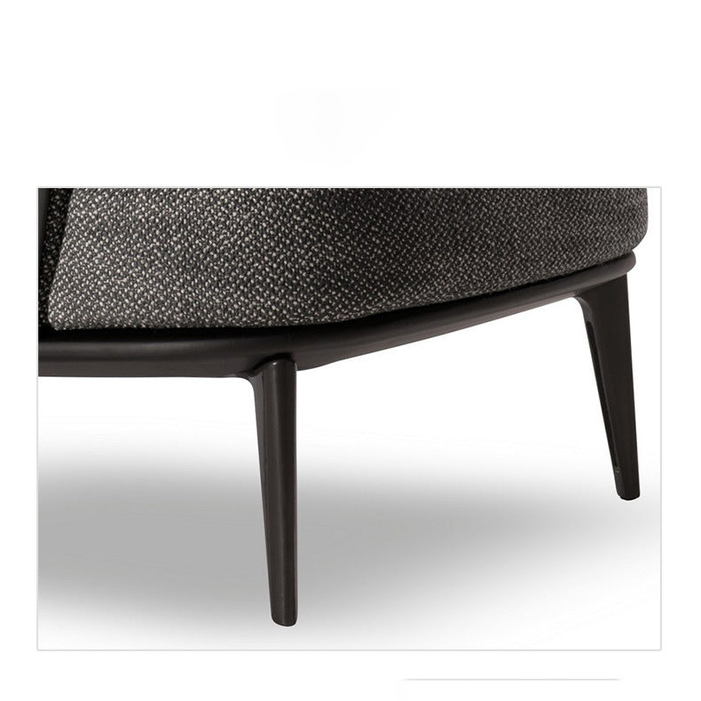 Mid-century Modern Accent Chair Solid Color Fixed Back Armchair Clearhalo 'Accent Chairs' 'accent_chairs' 'Chairs & Seating' 'furn' 'furn_accent_chairs' 'Furniture' 'Living Room Furniture' 6535983