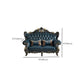 Traditional Leather Sofa Tufted Split-Back Seating Flared Arm Clearhalo 'furn' 'furn_sofas' 'Furniture' 'Living Room Furniture' 'Sofa' 'sofas' 6536523