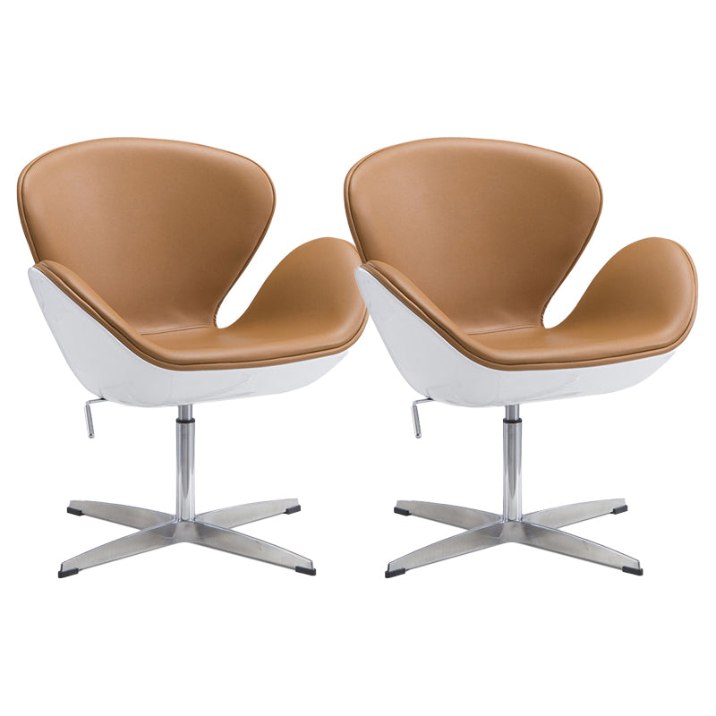 Sedia da conferenza moderna senza braccioli Sedia a regolazione media per ufficio