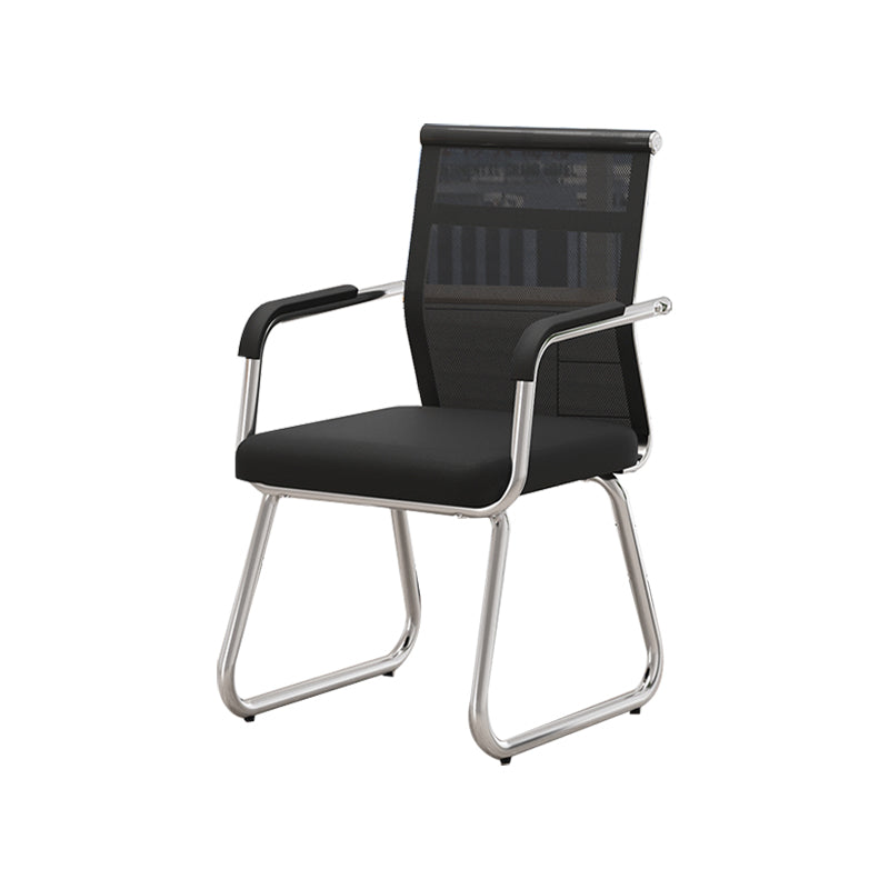 Modern Desk Chair No Distressing Fixed Arms No Wheels Office Chair Clearhalo 'furn' 'furn_office_chair' 'Furniture' 'Office Chairs' 'Office Furniture' 'office_chair' 6536881