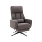 Fauteuil de direction moderne sans bras, repose-pieds inclus, chaise de direction pour le bureau