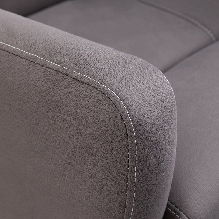 Fauteuil de direction moderne sans bras, repose-pieds inclus, chaise de direction pour le bureau