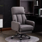 Fauteuil de direction moderne sans bras, repose-pieds inclus, chaise de direction pour le bureau
