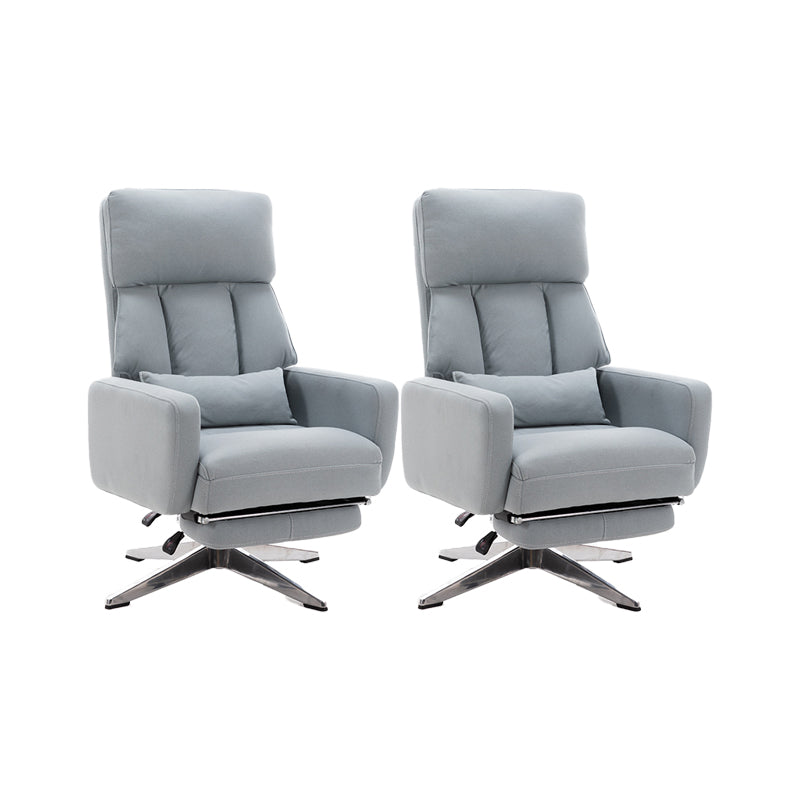 Fauteuil de direction moderne sans bras, repose-pieds inclus, chaise de direction pour le bureau