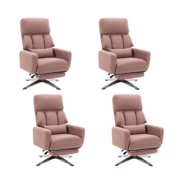 Fauteuil de direction moderne sans bras, repose-pieds inclus, chaise de direction pour le bureau