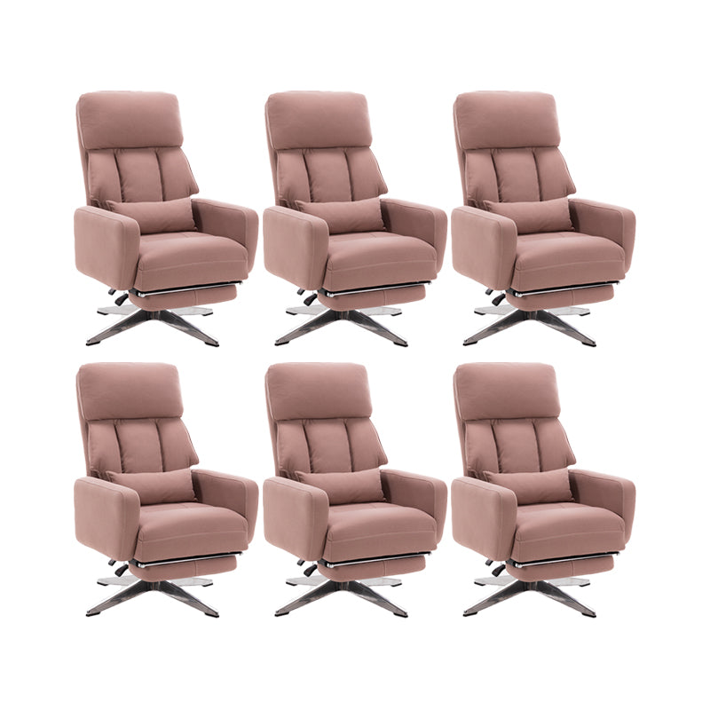 Fauteuil de direction moderne sans bras, repose-pieds inclus, chaise de direction pour le bureau