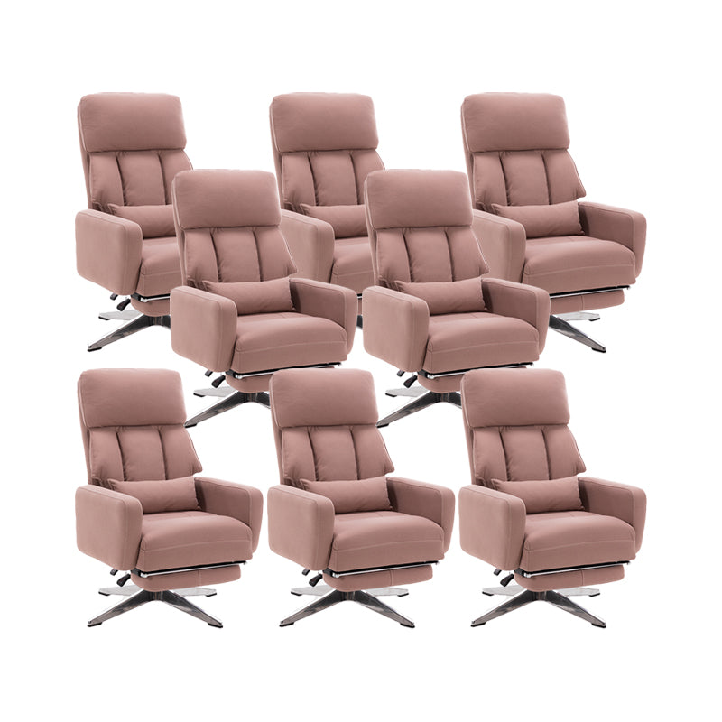 Fauteuil de direction moderne sans bras, repose-pieds inclus, chaise de direction pour le bureau