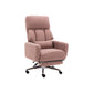 Fauteuil de direction moderne sans bras, repose-pieds inclus, chaise de direction pour le bureau