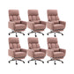 Fauteuil de direction moderne sans bras, repose-pieds inclus, chaise de direction pour le bureau