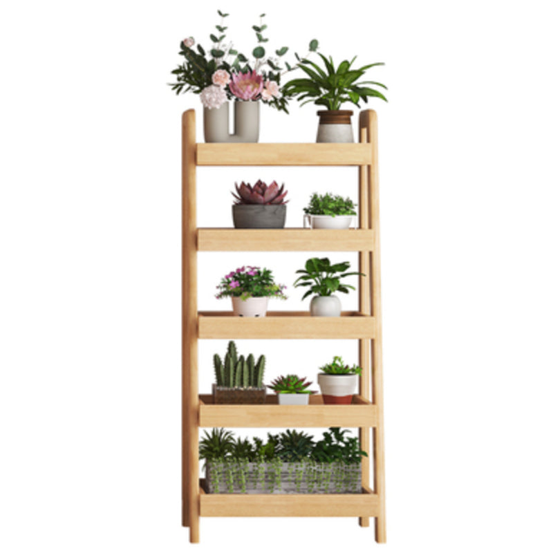 Contemporary Wood Bookshelf Standard Shelves Included Bookcase 20"L x 14"W x 54"H Natural Clearhalo 'Bookcases' 'furn' 'furn_bookcases' 'Furniture' 'Office Furniture' 6537120