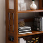 Contemporary Standard Bookshelf Wooden Open Back Bookcase with Shelves Clearhalo 'Bookcases' 'furn' 'furn_bookcases' 'Furniture' 'Office Furniture' 6537154