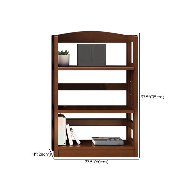 Contemporary Standard Bookshelf Wooden Open Back Bookcase with Shelves Clearhalo 'Bookcases' 'furn' 'furn_bookcases' 'Furniture' 'Office Furniture' 6537158