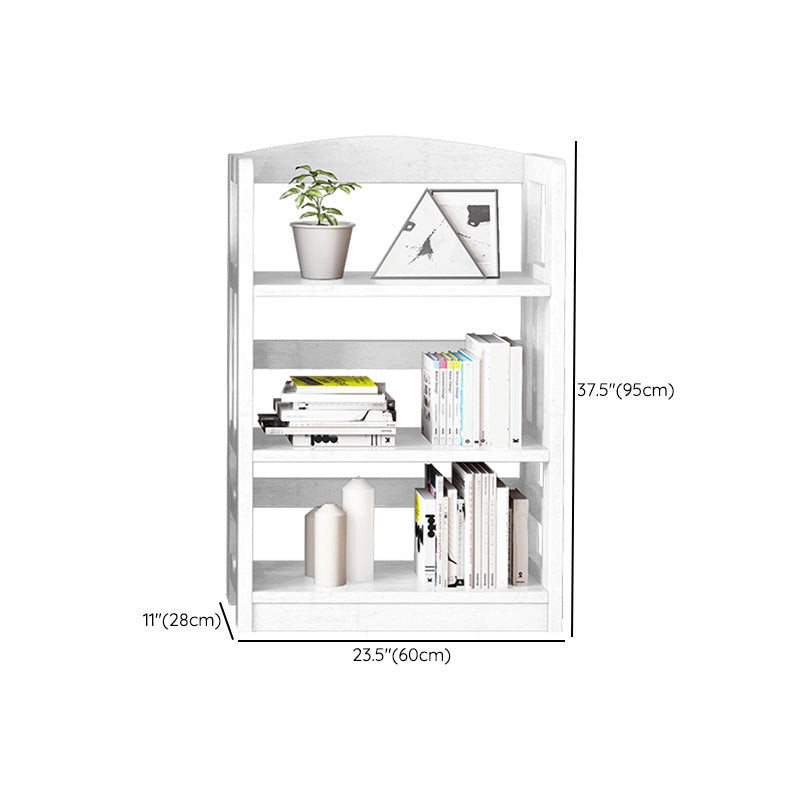 Contemporary Standard Bookshelf Wooden Open Back Bookcase with Shelves Clearhalo 'Bookcases' 'furn' 'furn_bookcases' 'Furniture' 'Office Furniture' 6537161